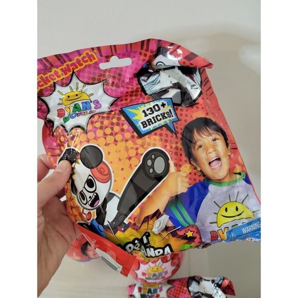 RYAN'S WORLD: Mini Mystery Egg, Build-it Combo Total 6 toys NWT - Picture 6 of 8
